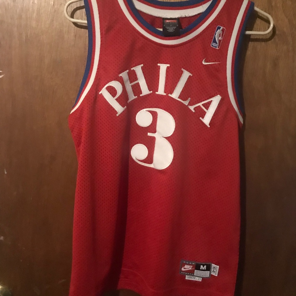 Official Nike sown Allen Iverson Jersey